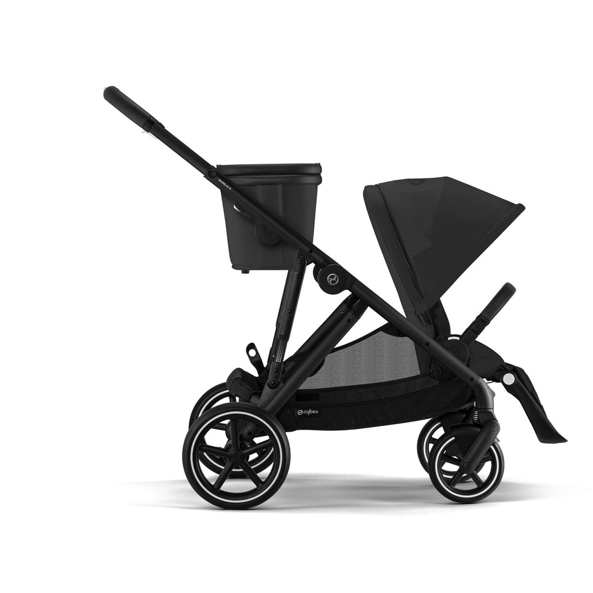 Cybex Gazelle S Complete Pram, Moon Black
