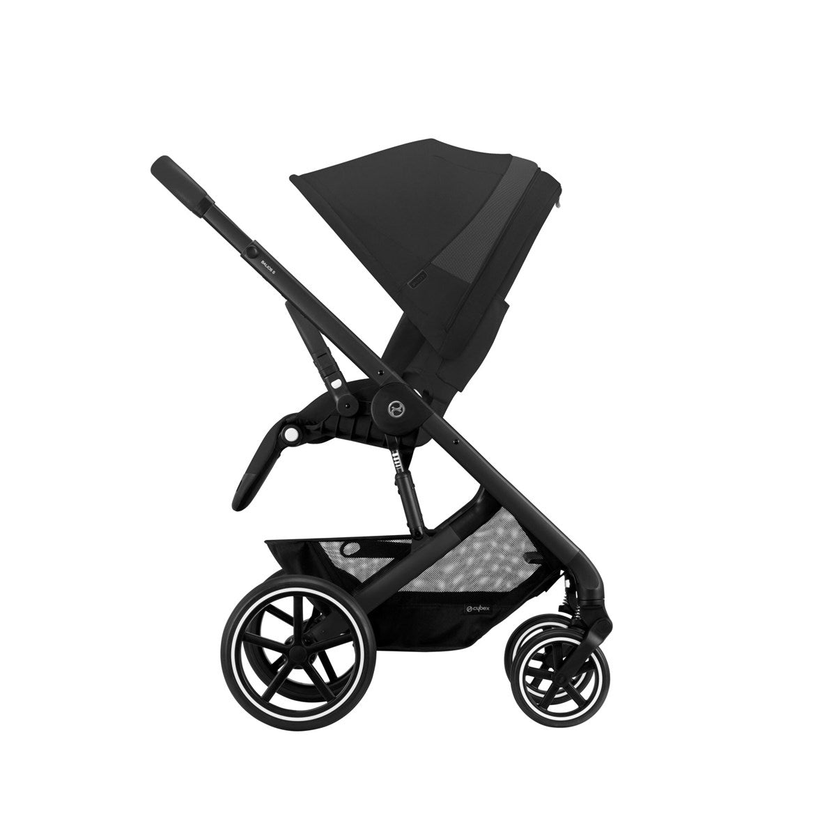Cybex Balios S Lux Pushchair + Cot, Moon Black