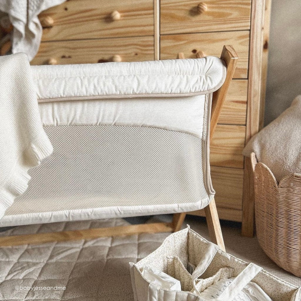 Clair De Lune Organic Folding Crib
