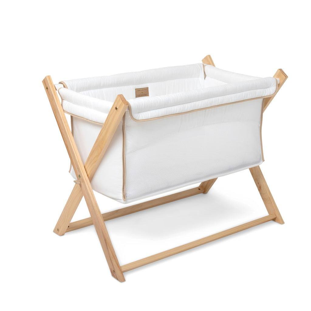 Clair De Lune Organic Folding Crib
