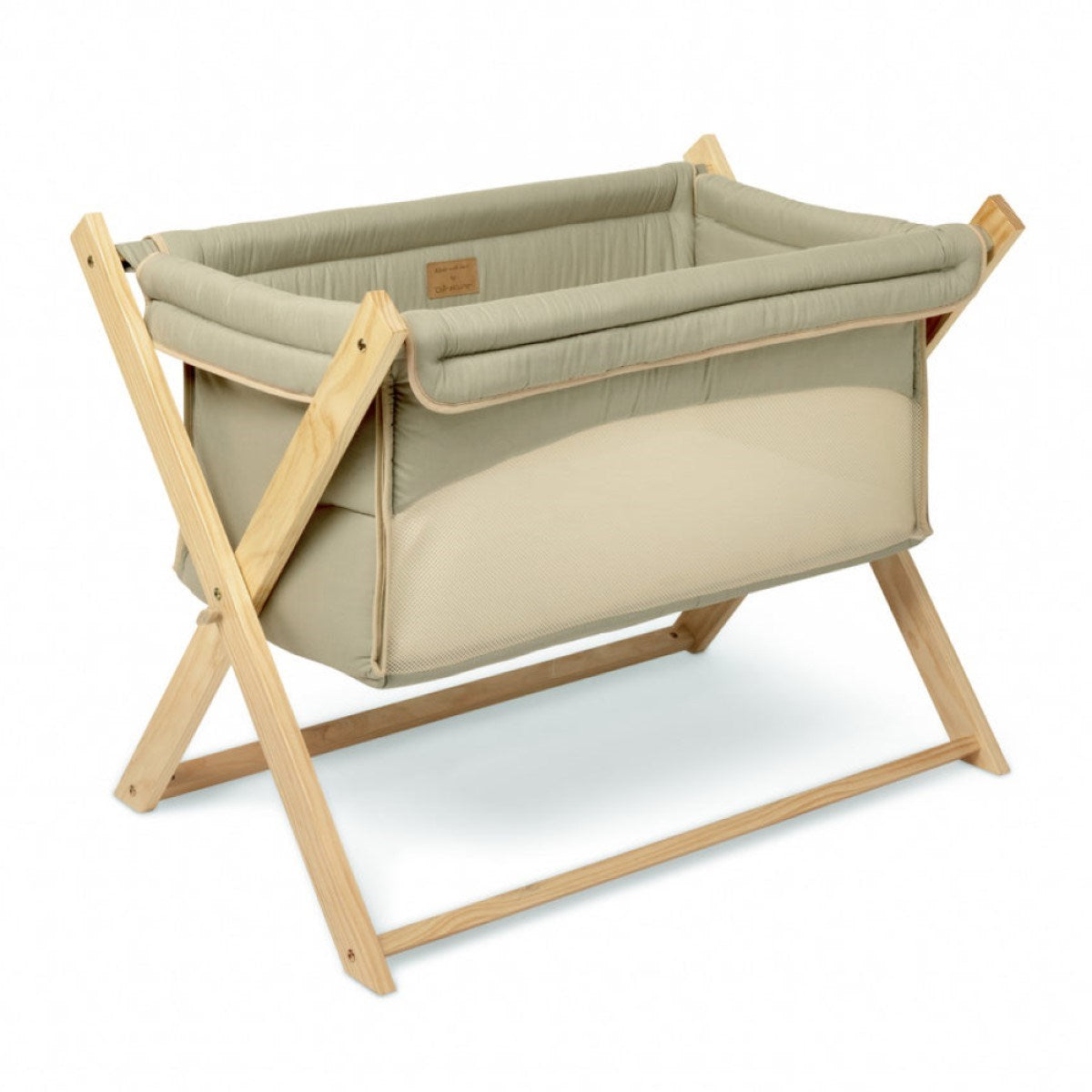 Clair De Lune Organic Folding Crib