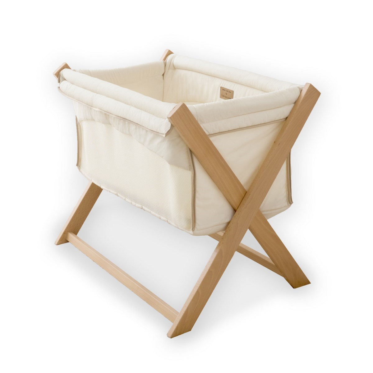 Clair De Lune Organic Folding Crib
