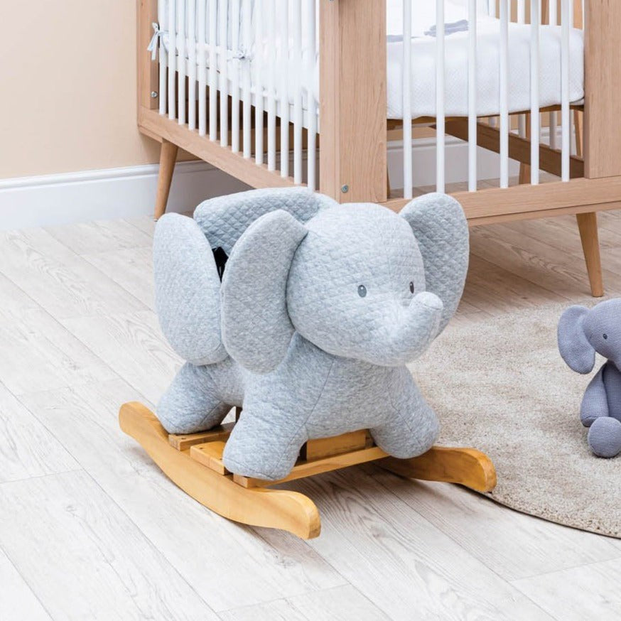 Nattou Tembo Cotton Elephant Rocker