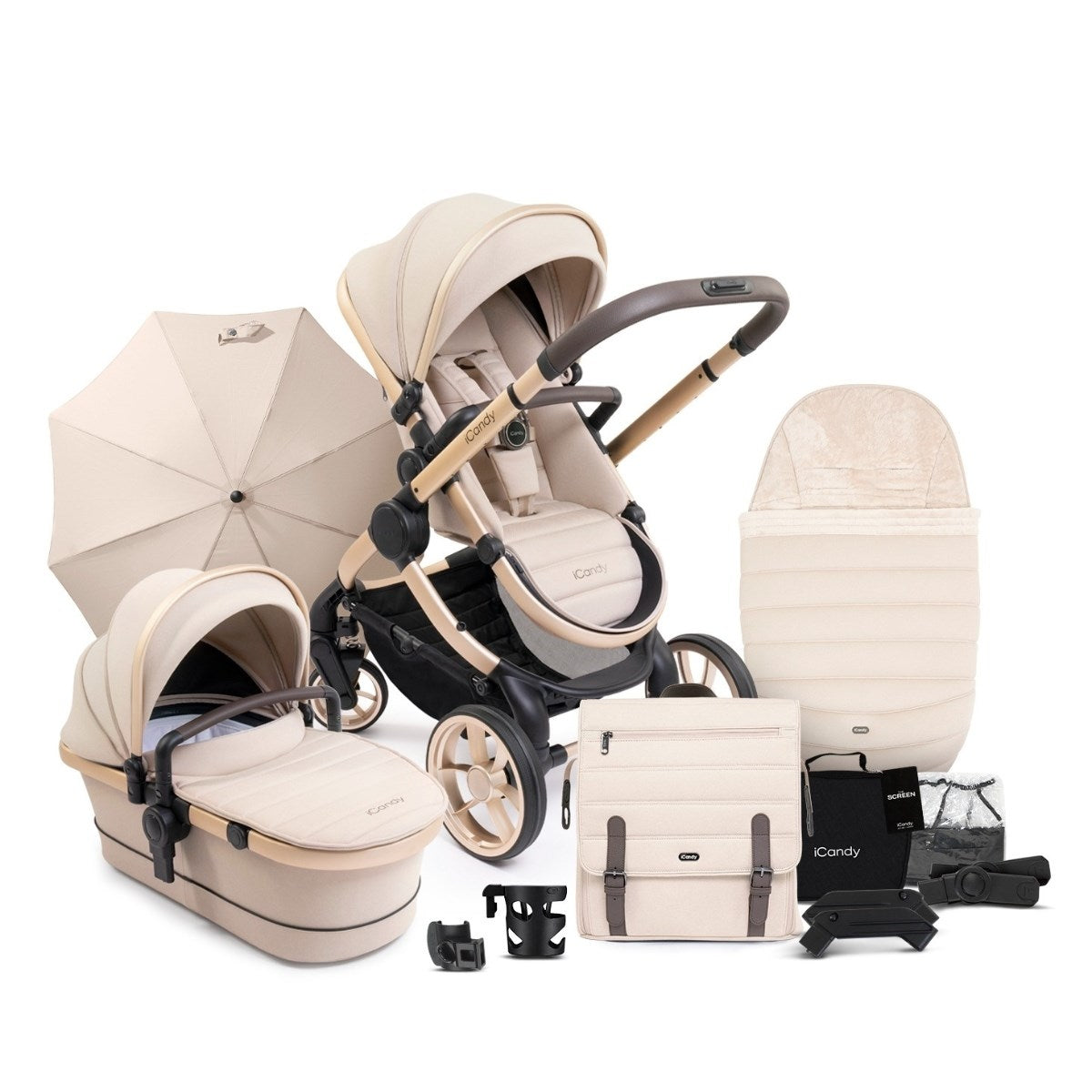 iCandy Peach 7 Combo Pushchair Complete Bundle