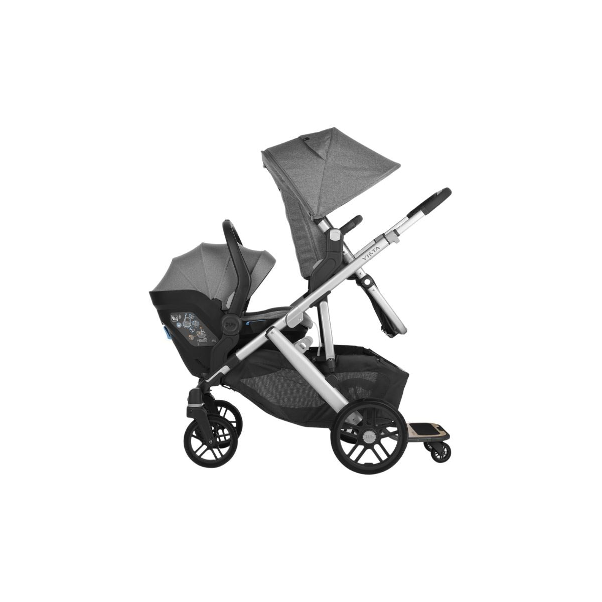 Uppababy Vista PiggyBack Ride - Along Board