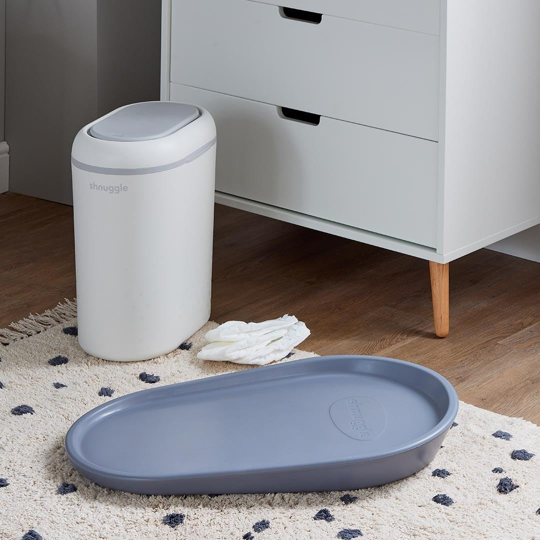 Shnuggle Eco-Touch Nappy Bin + Better Bag Bin Liners