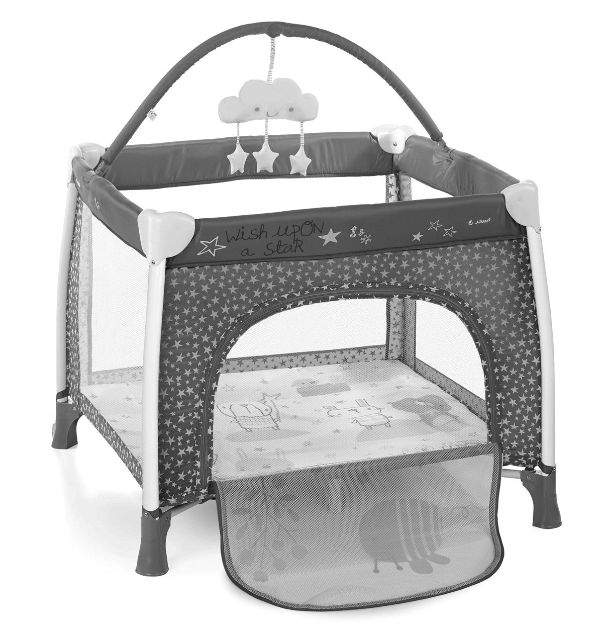 Jane Travel Fun Playpen with Toy bar