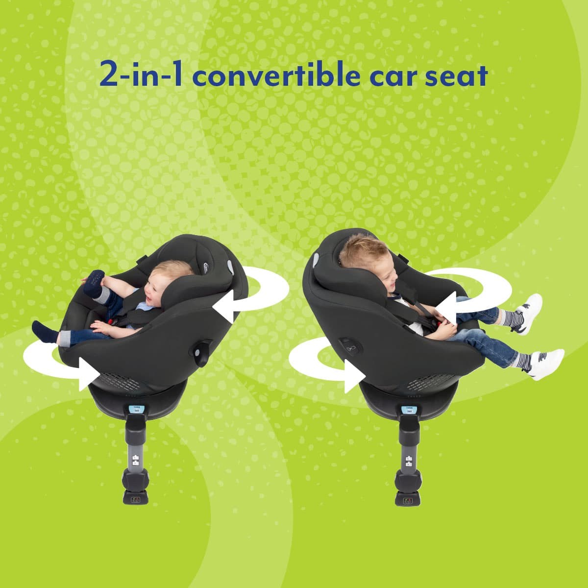 Graco Turn2Me Rotating i-Size Car Seat, 40-105 cm 0-4 years