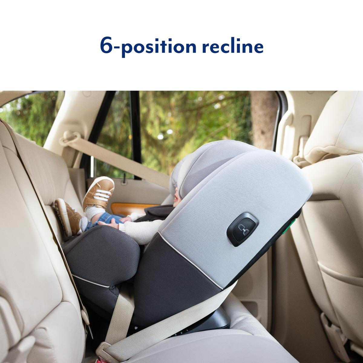 Graco SlimFit R129 2in1 Convertible iSize Car Seat, 40-145cm, 0-12 years