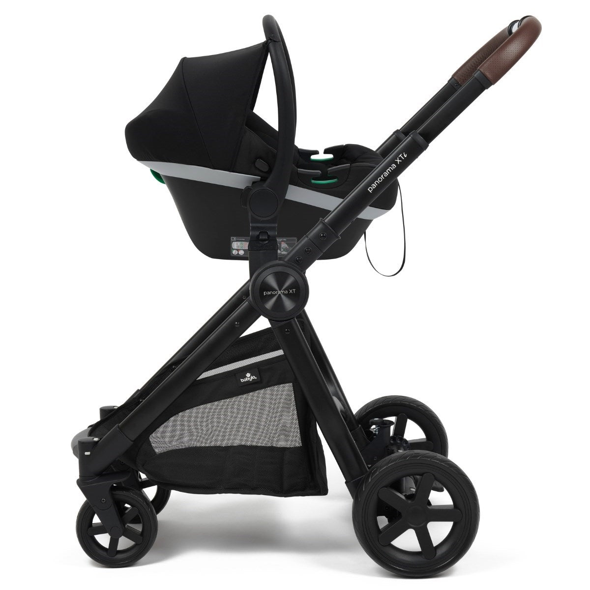BabyLo Panorama XTi Essential Travel System & Starter Nursery Bundle, Fern Green