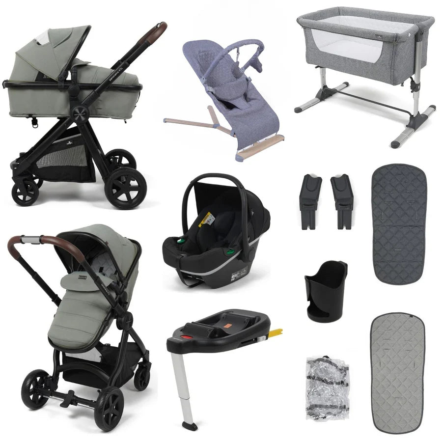 BabyLo Panorama XTi Essential Travel System & Starter Nursery Bundle