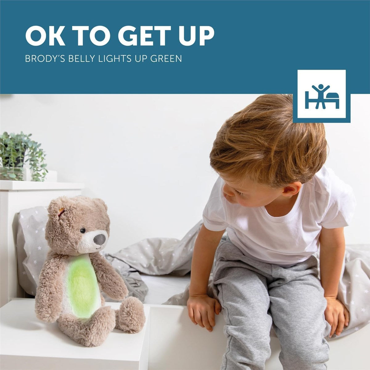 Zazu Brody the Bear Soother, Nightlight, and Sleeptrainer for Better Sleep