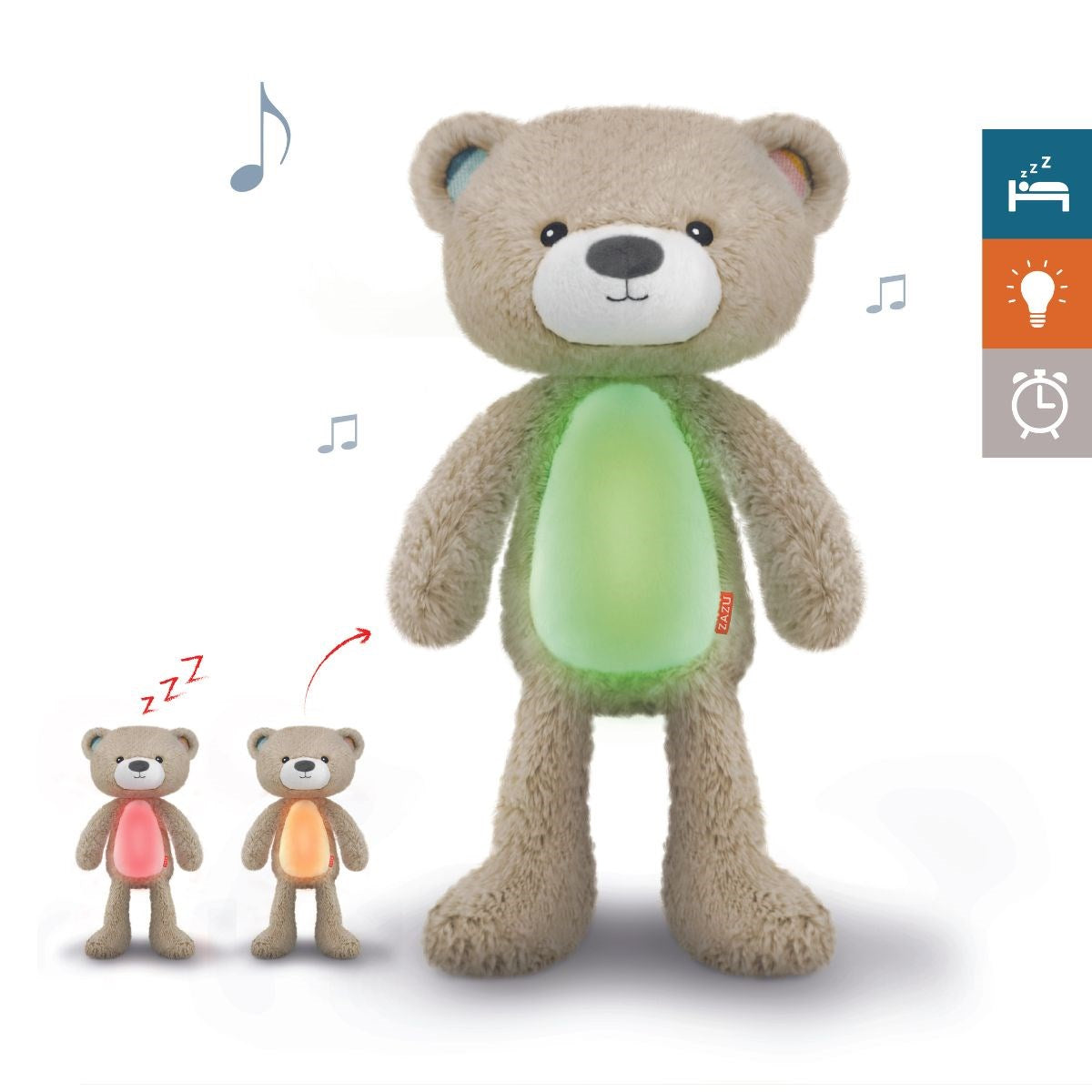 Zazu Brody the Bear Soother, Nightlight, and Sleeptrainer for Better Sleep