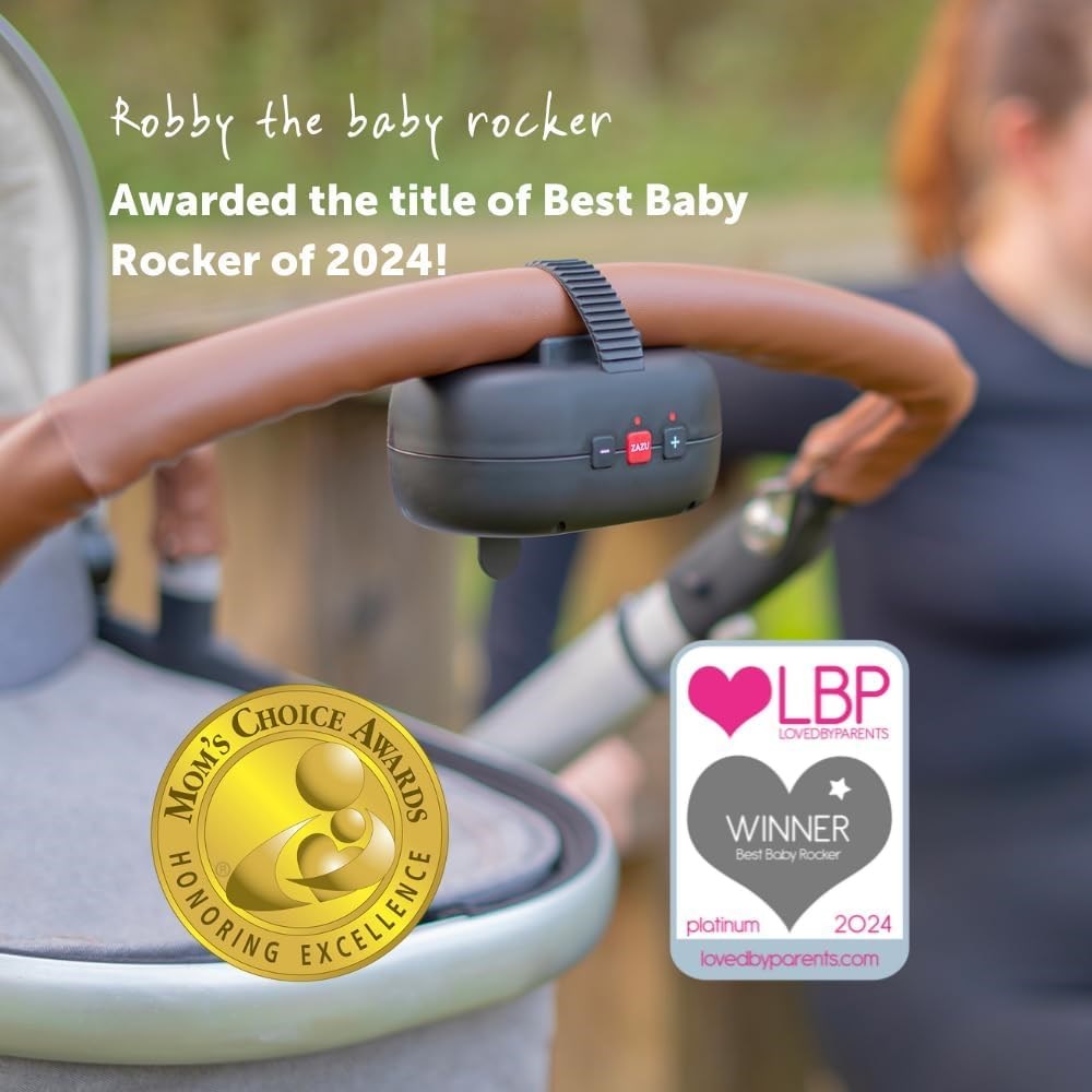 Zazu Robby The Baby Rocker, Automatic with Cry Sensor