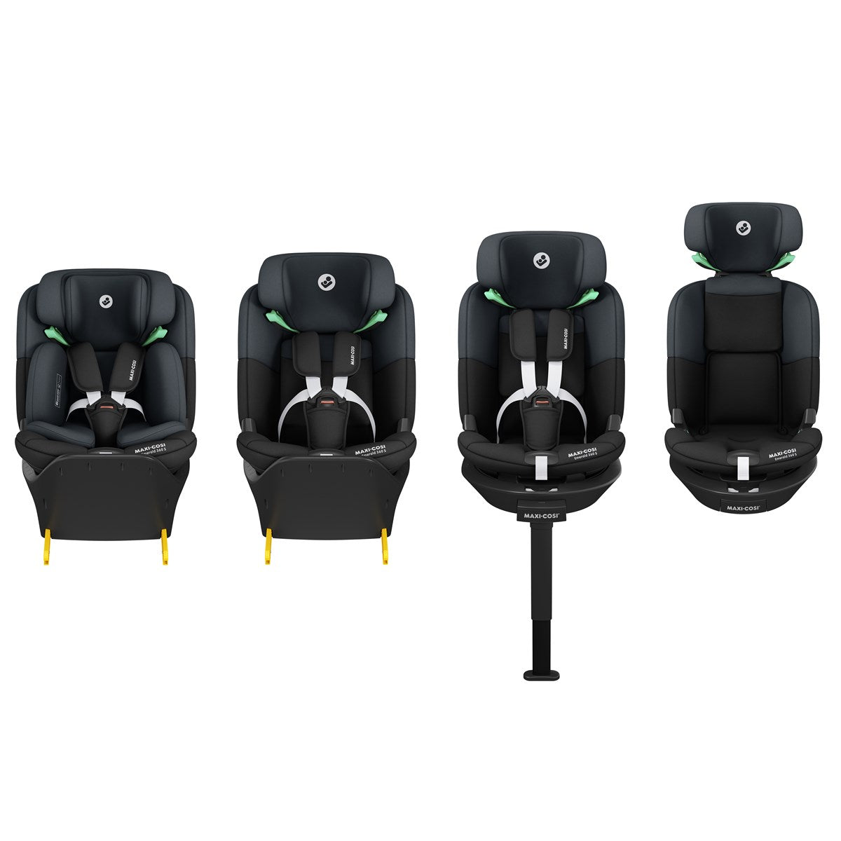 Maxi-Cosi Emerald 360 S i-Size Car Seat, 40 to 150 cm, 0-12 years