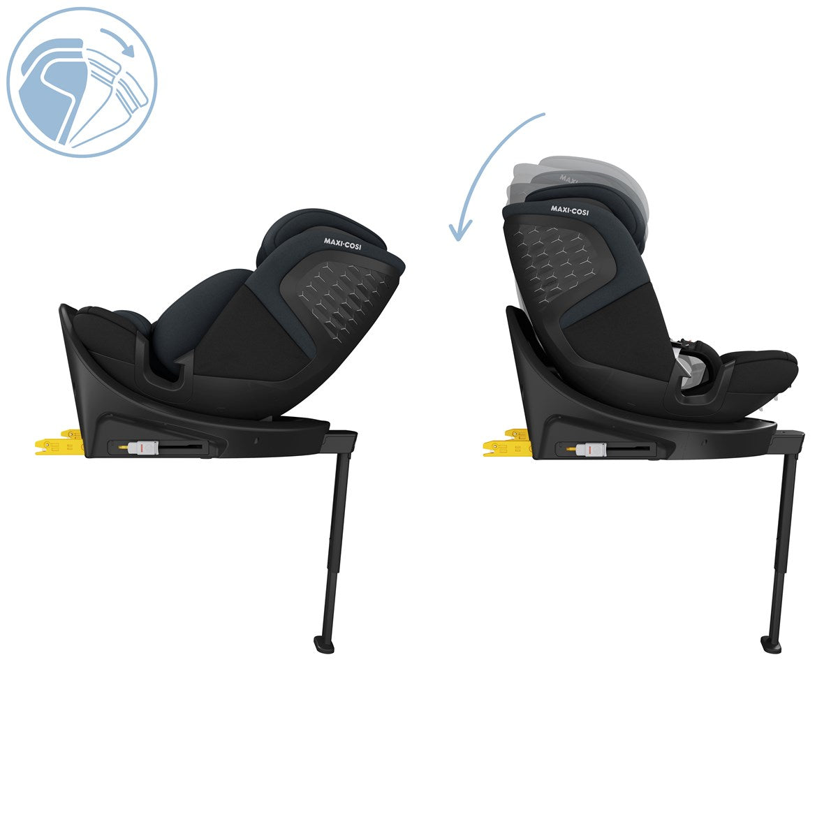 Maxi-Cosi Emerald 360 S i-Size Car Seat, 40 to 150 cm, 0-12 years