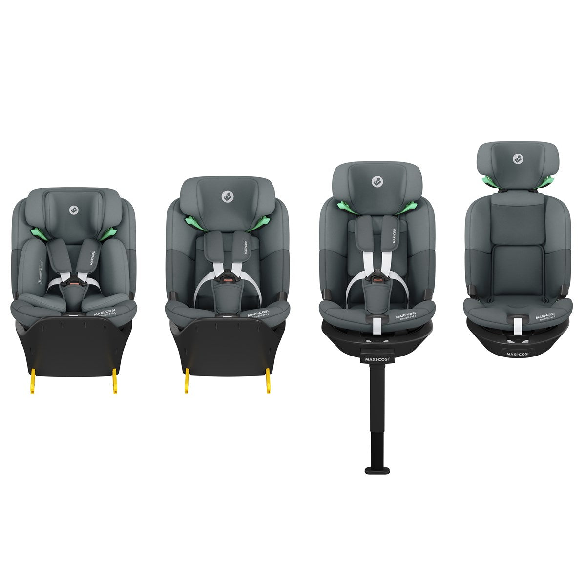 Maxi-Cosi Emerald 360 S i-Size Car Seat, 40 to 150 cm, 0-12 years