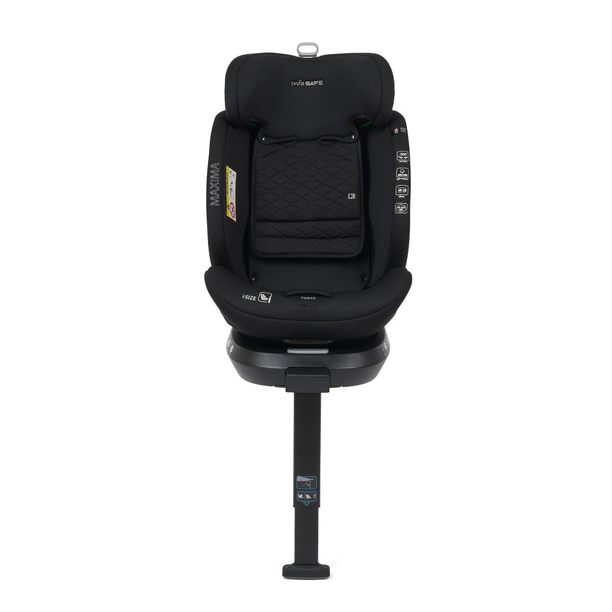 Enfasafe Maxima 360 Rotating i-Size Car Seat, 40-150 cm, 0-12 years