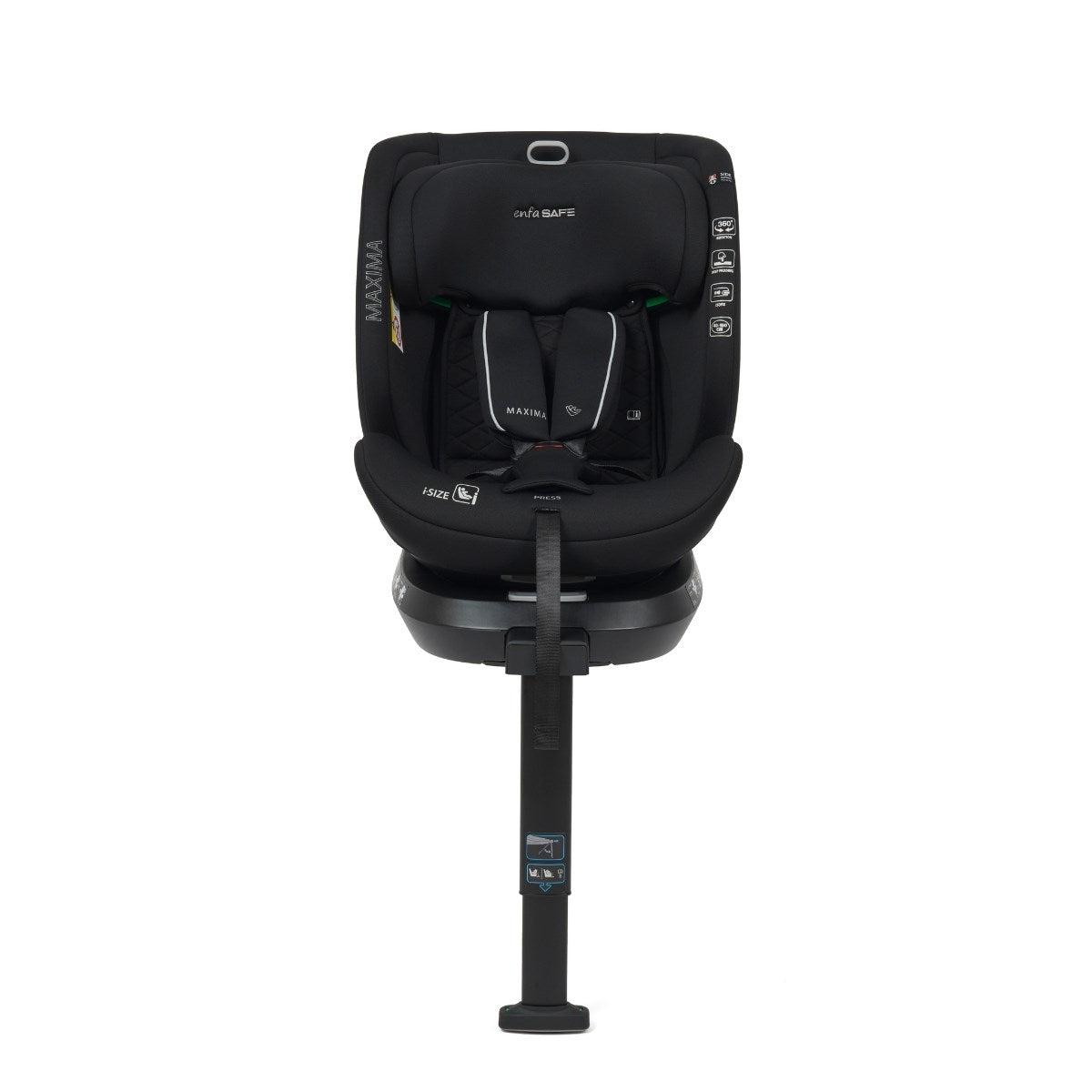 Enfasafe Maxima 360 Rotating i-Size Car Seat, 40-150 cm, 0-12 years