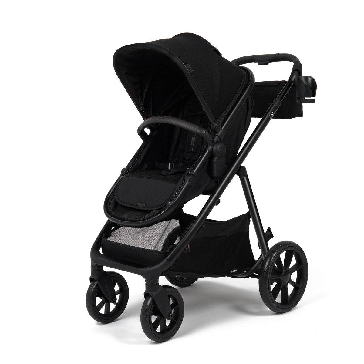 Zummi Zap Essential Travel System & Starter Nursery Bundle, Black