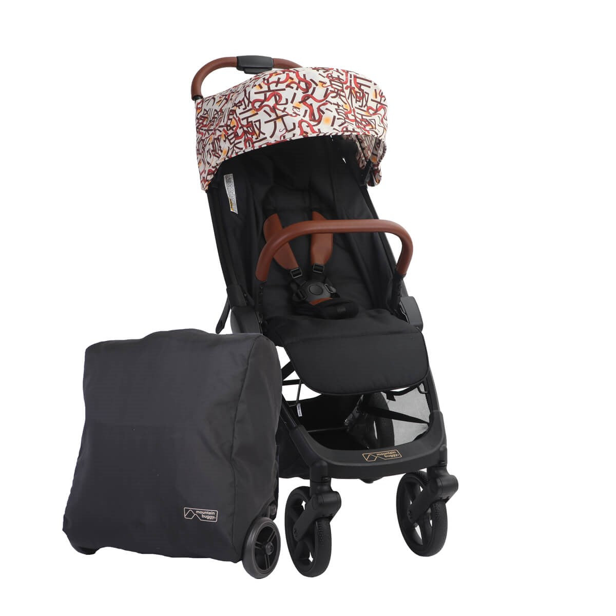 Mountain Buggy Nano Urban Stroller with Travel Wheel Set