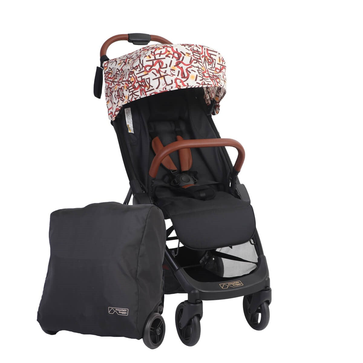 Mountain Buggy Nano Urban Stroller with Travel Wheel Set