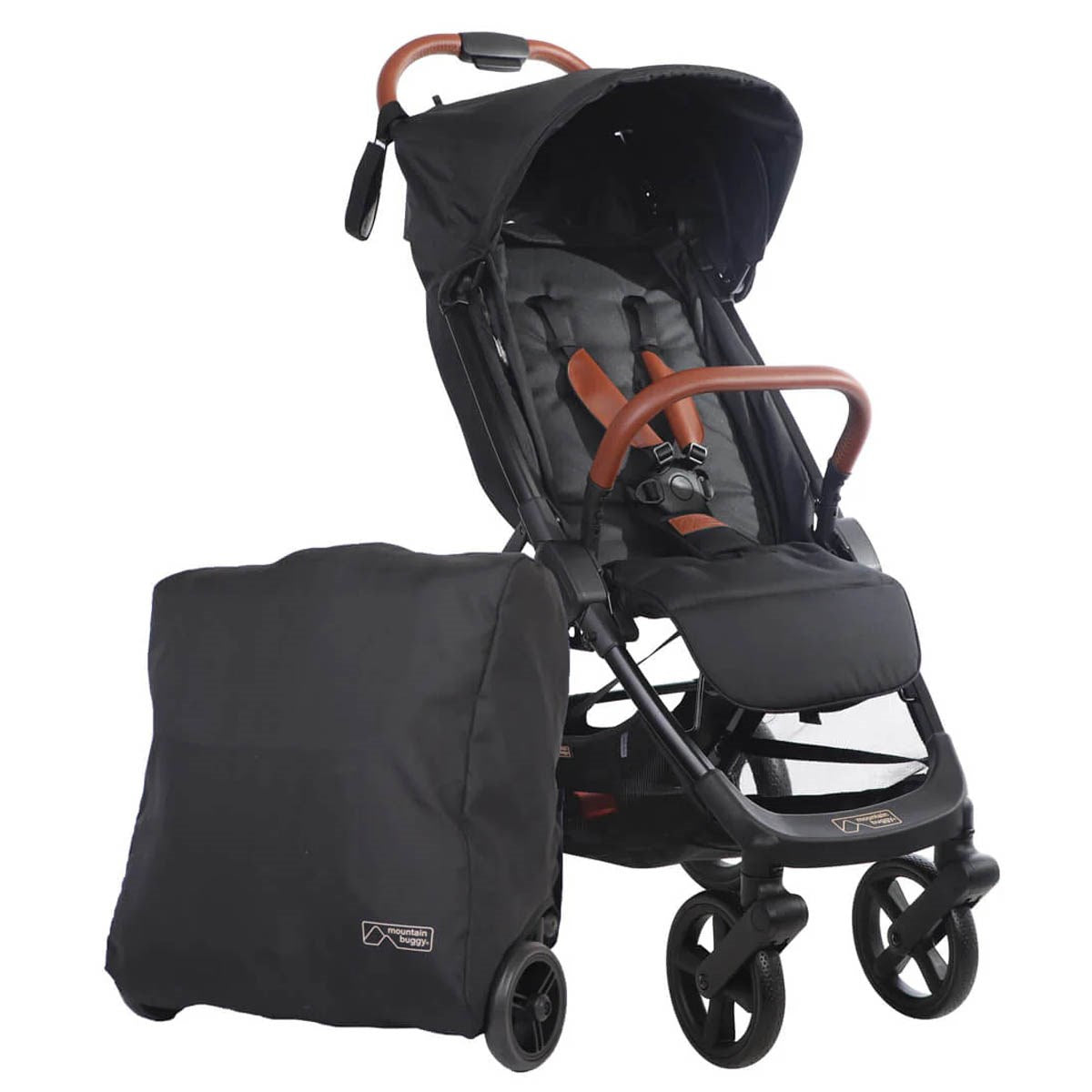 Mountain Buggy Nano Urban Stroller with Travel Wheel Set