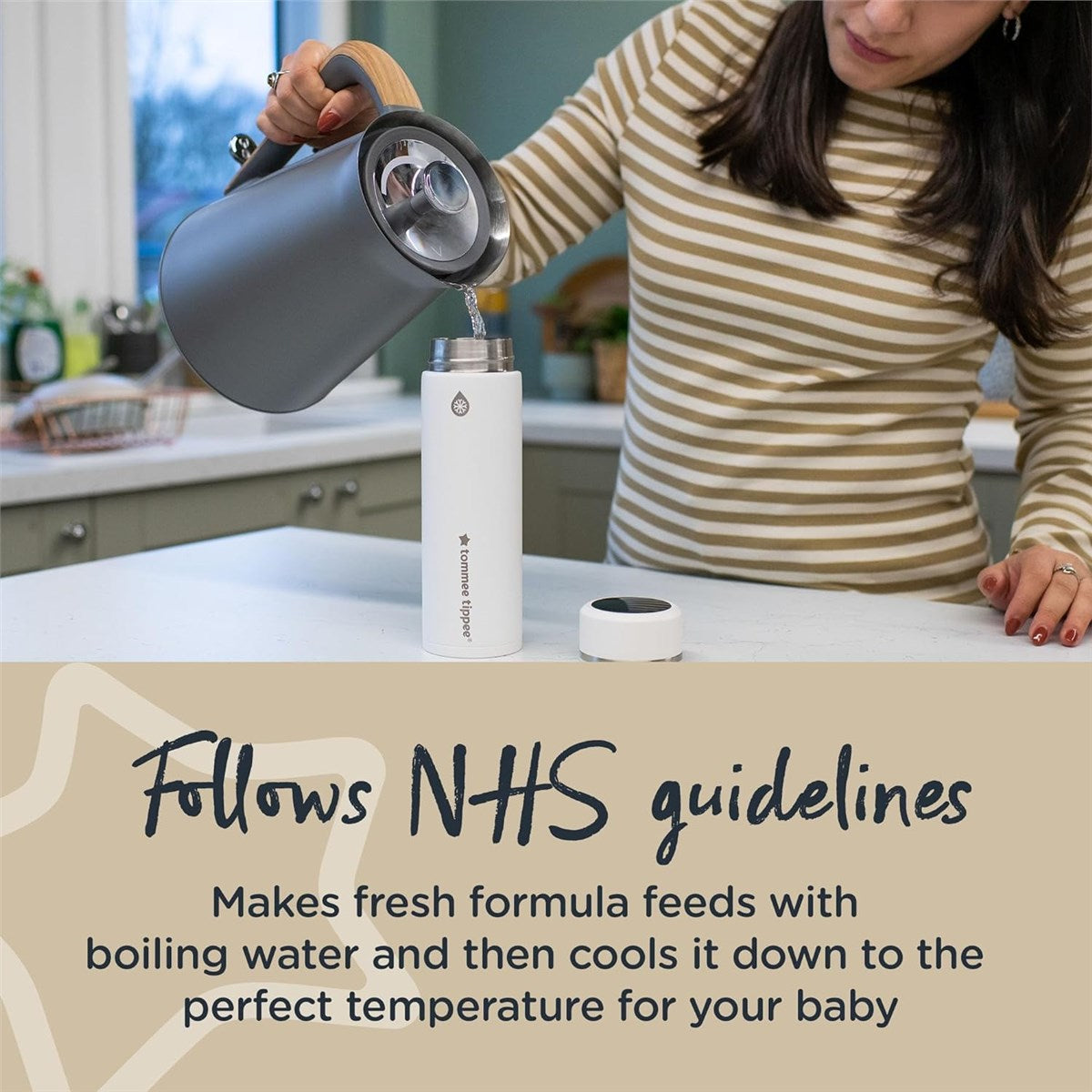 Tommee Tippee GoPrep Portable Formula Feed Maker 5 Piece Set