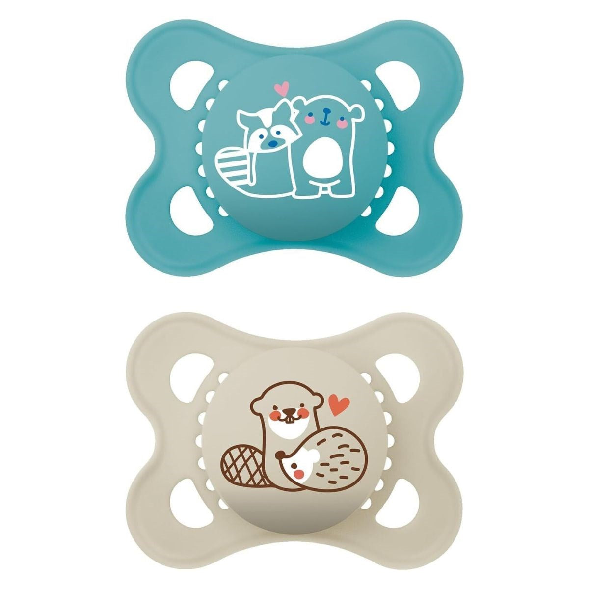 MAM Pure Original 2-6M Soother 2pk