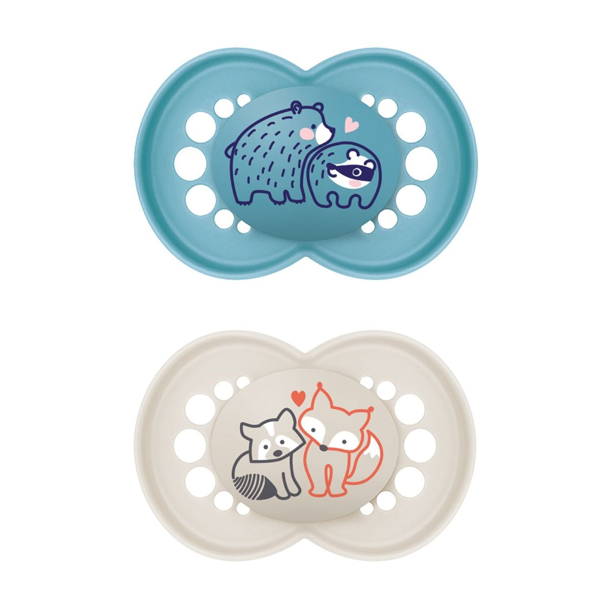 MAM Pure Original 6+M Soother 2pk - Boy