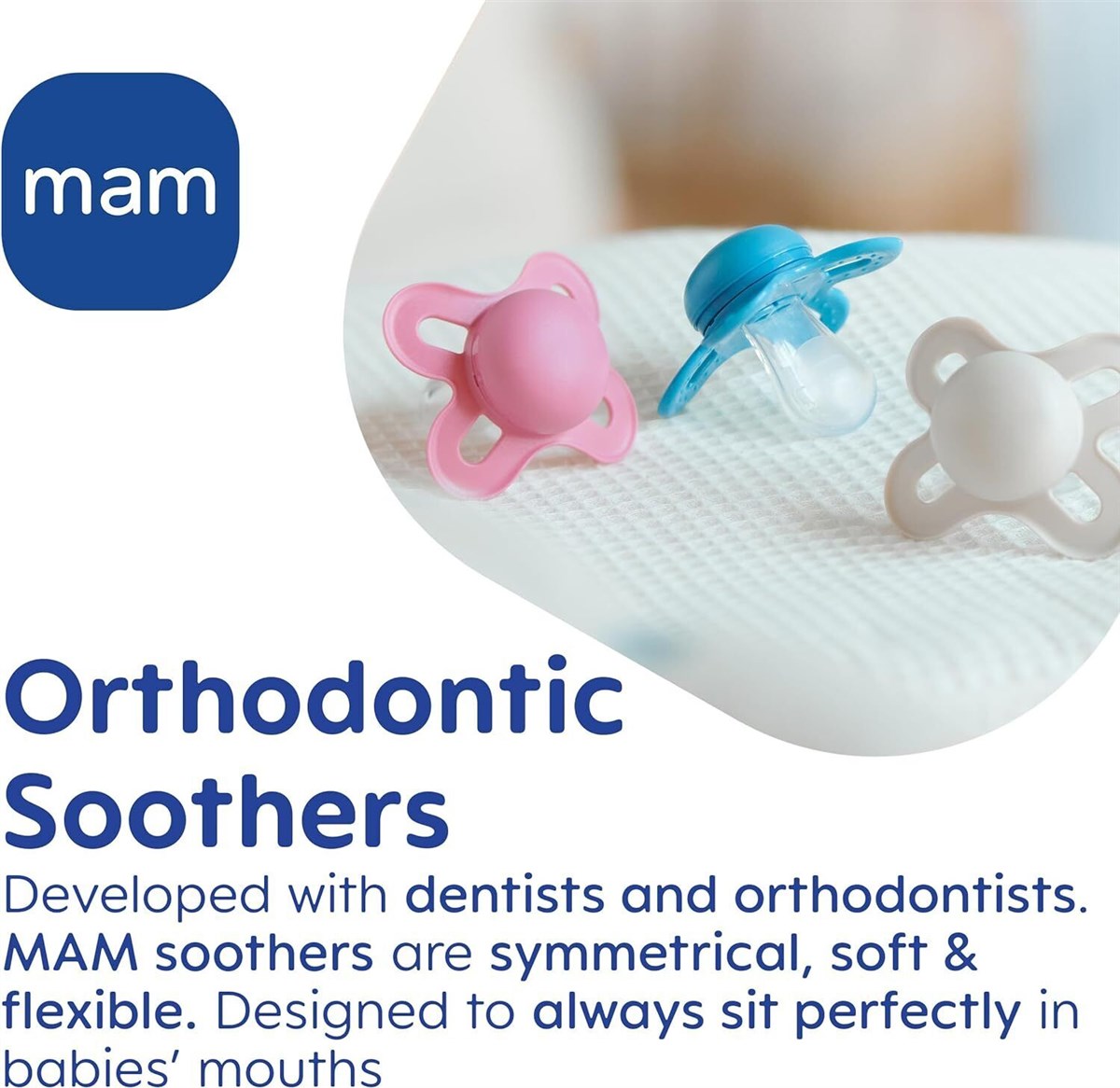 MAM Pure Night 16+M Soother 2pk - Girl