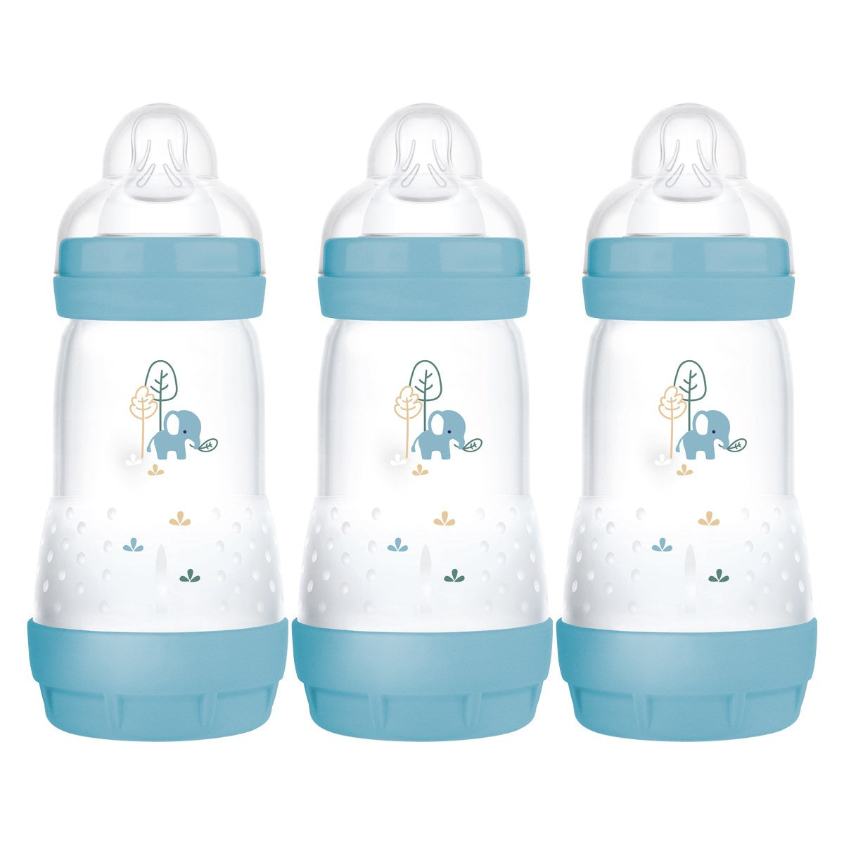 MAM Easy Start 260ml Bottle -3 Pk BlueEasy Start 160ml Bottle -3 Pk Blue (Design May Vary)