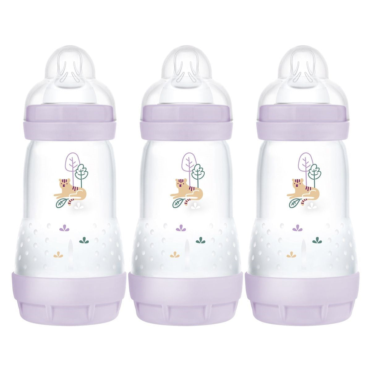 MAM Easy Start 260ml Bottle -3 Pk BlueEasy Start 160ml Bottle -3 Pk Blue (Design May Vary)