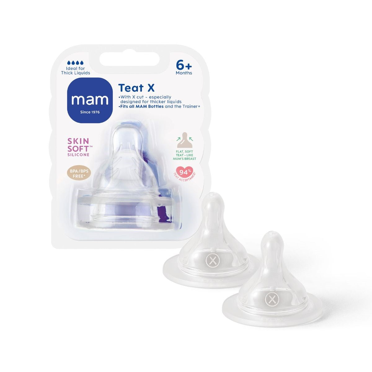 MAM Teat X (Cross Cut)
