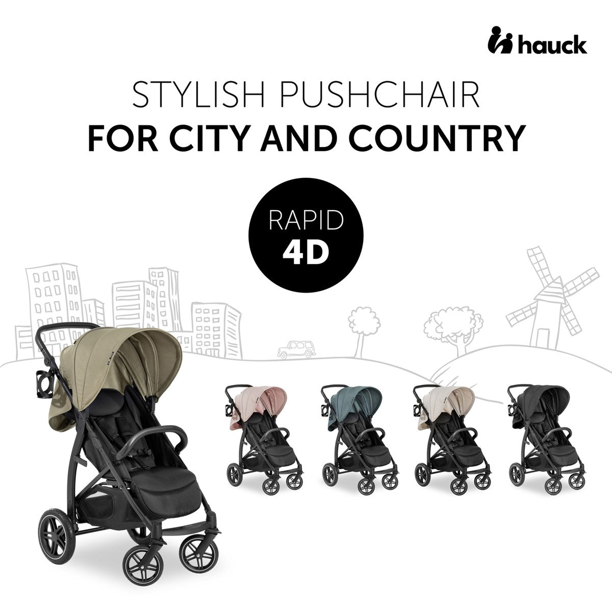 Hauck Rapid 4D Pushchair