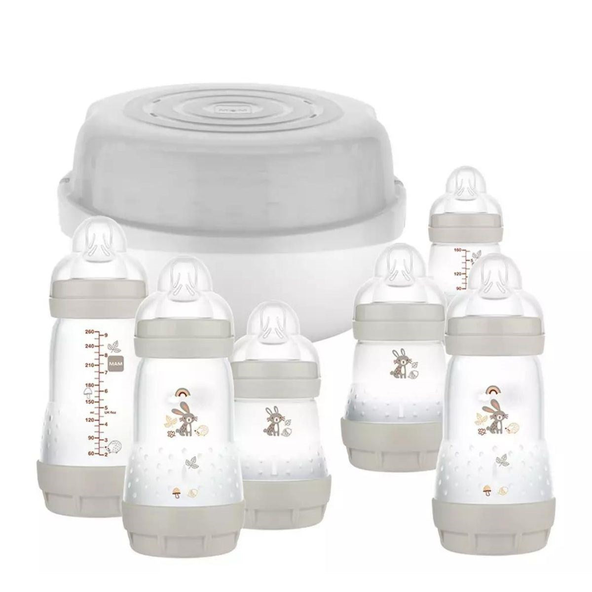 MAM Easy Start Bottle & Microwave Steriliser Set