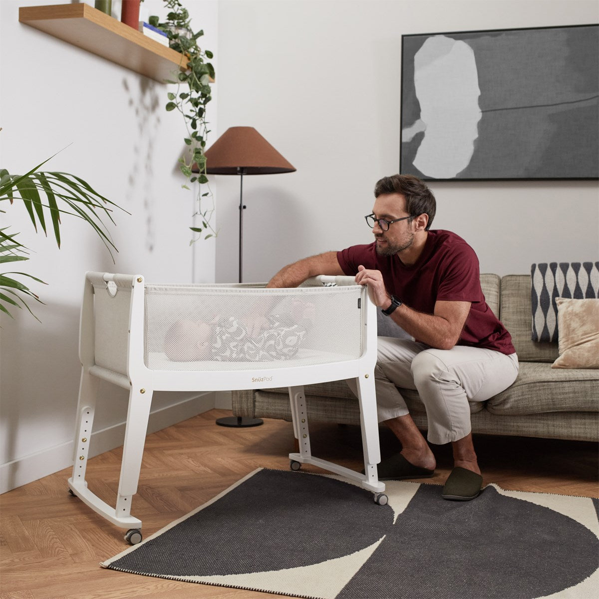 Snuz Snuzpod Studio Bedside Crib