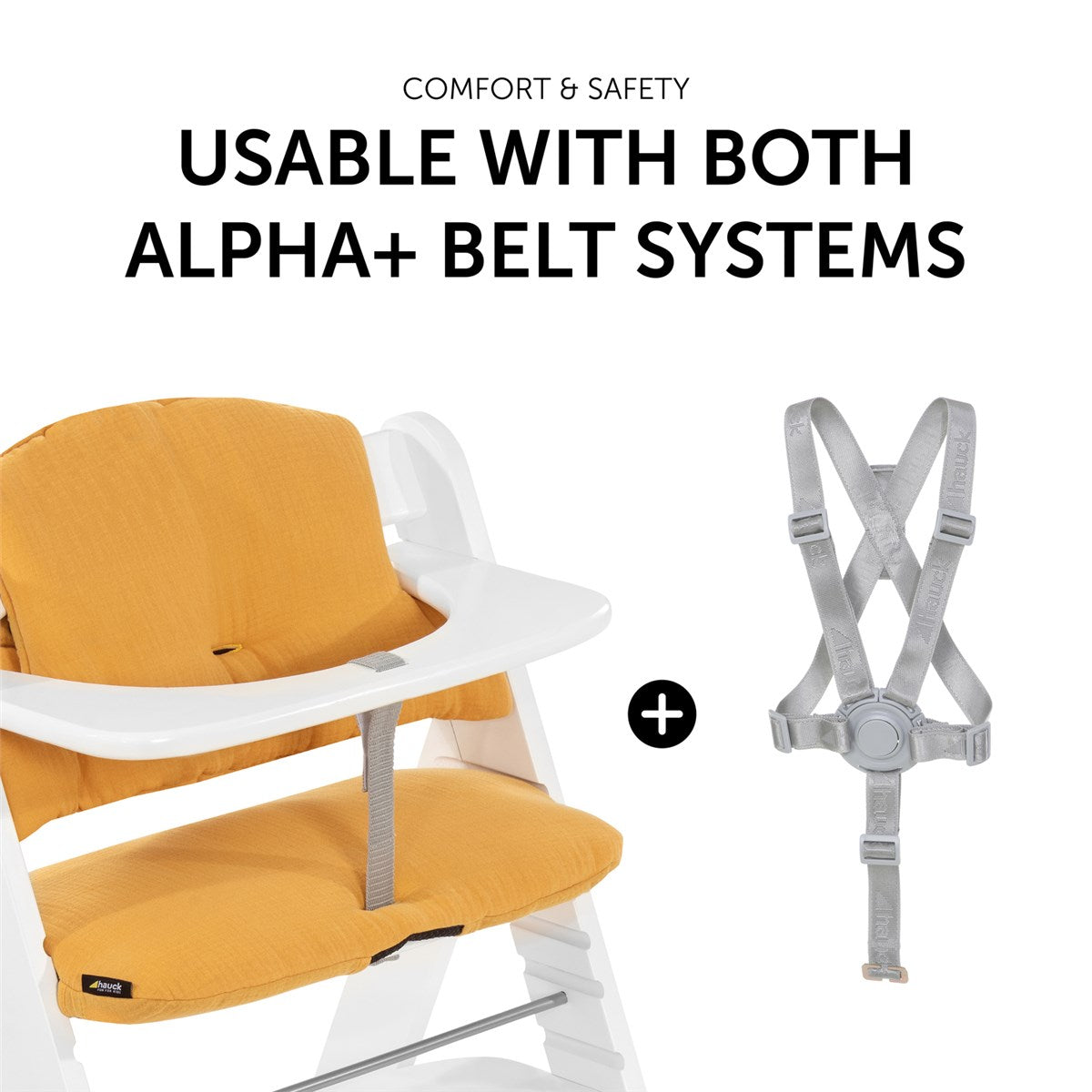 Hauck Alpha Highchair Pad Seat Cushion