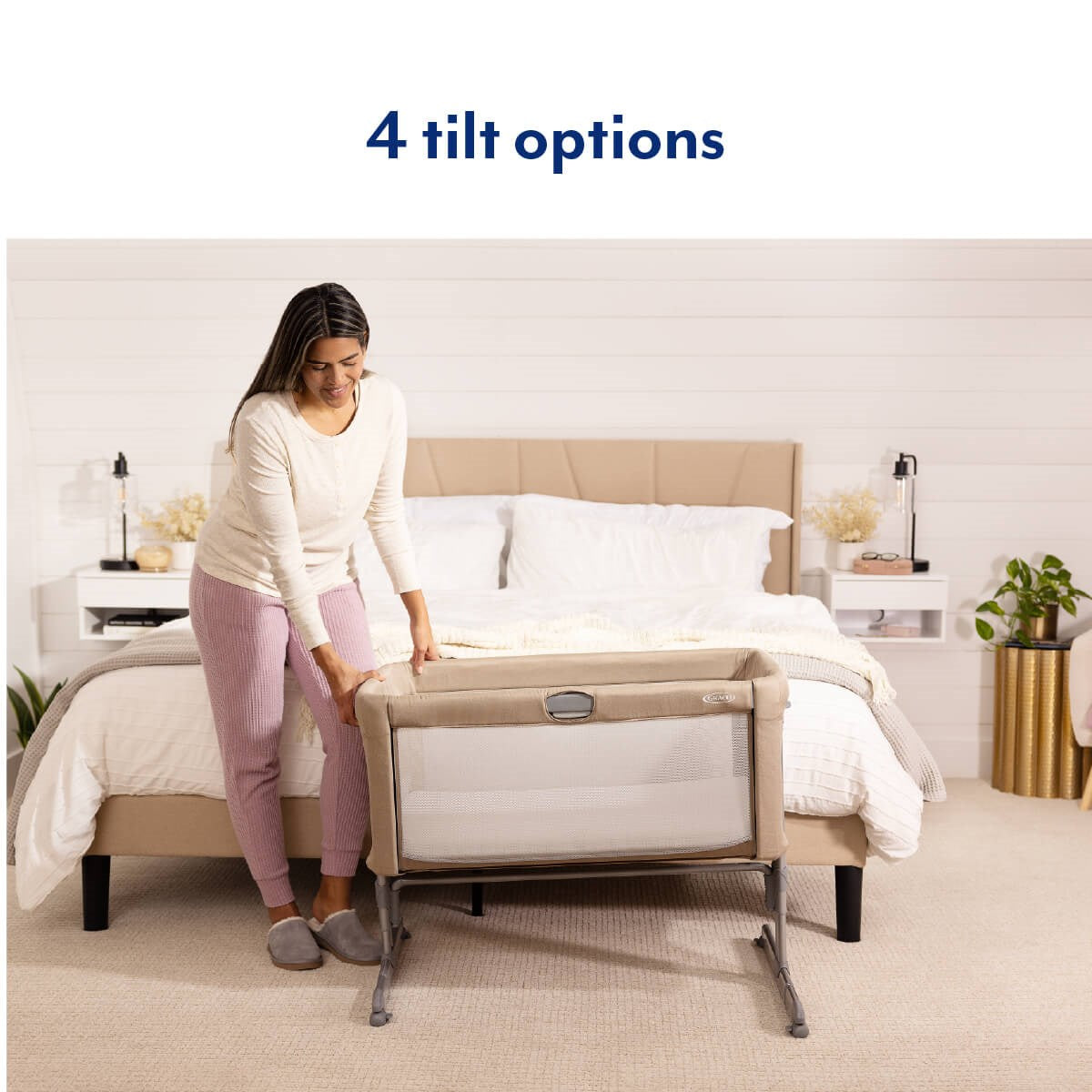 Graco Sweet2Sleep™ Bedside Crib & Mattress