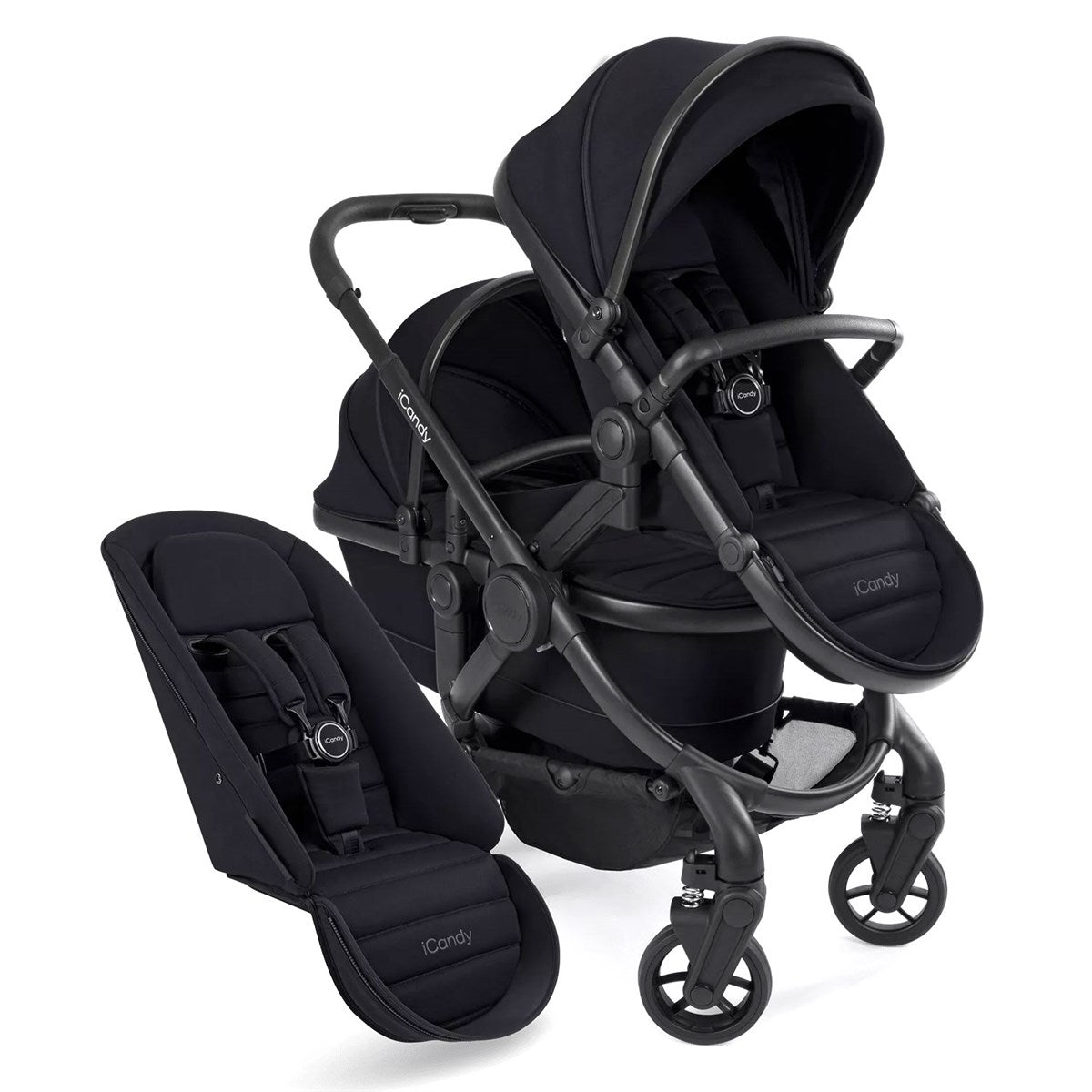 iCandy Peach 7 Pushchair and Carrycot - Double