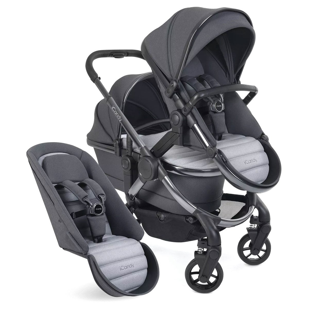 iCandy Peach 7 Pushchair and Carrycot - Double