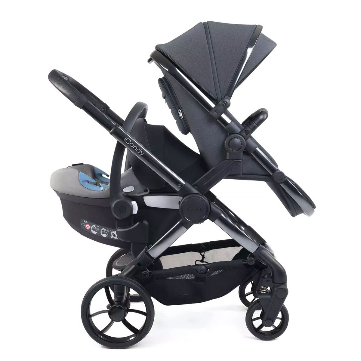 iCandy Peach 7 Pushchair and Carrycot - Double