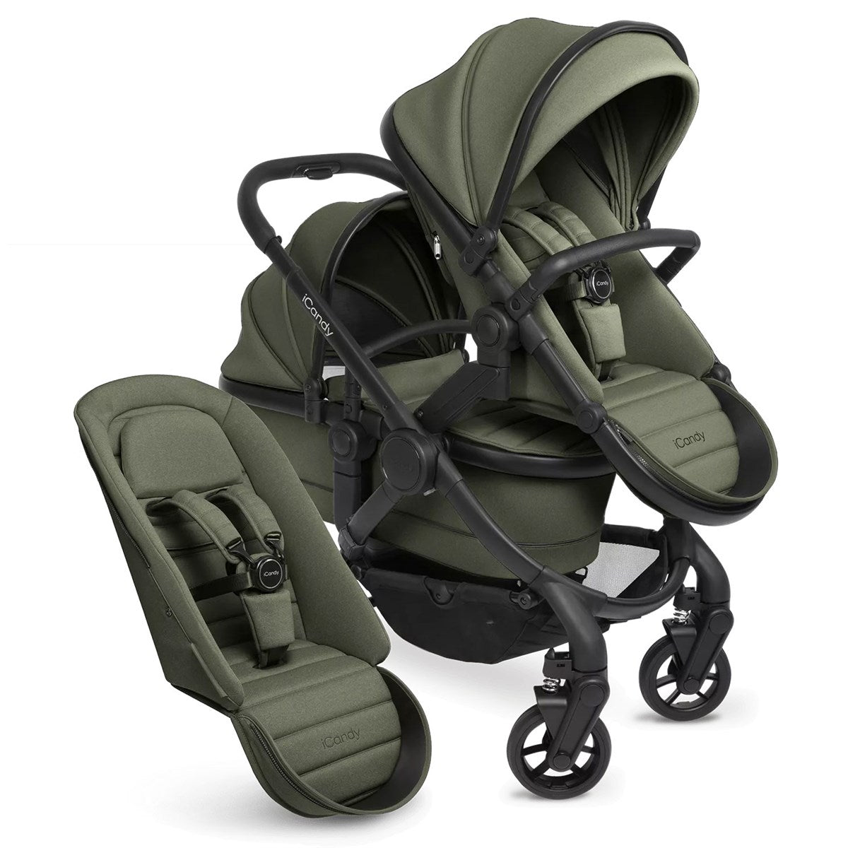 iCandy Peach 7 Pushchair and Carrycot - Double