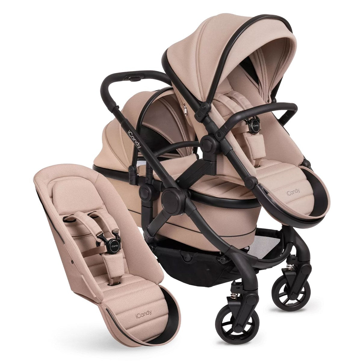 iCandy Peach 7 Pushchair and Carrycot - Double