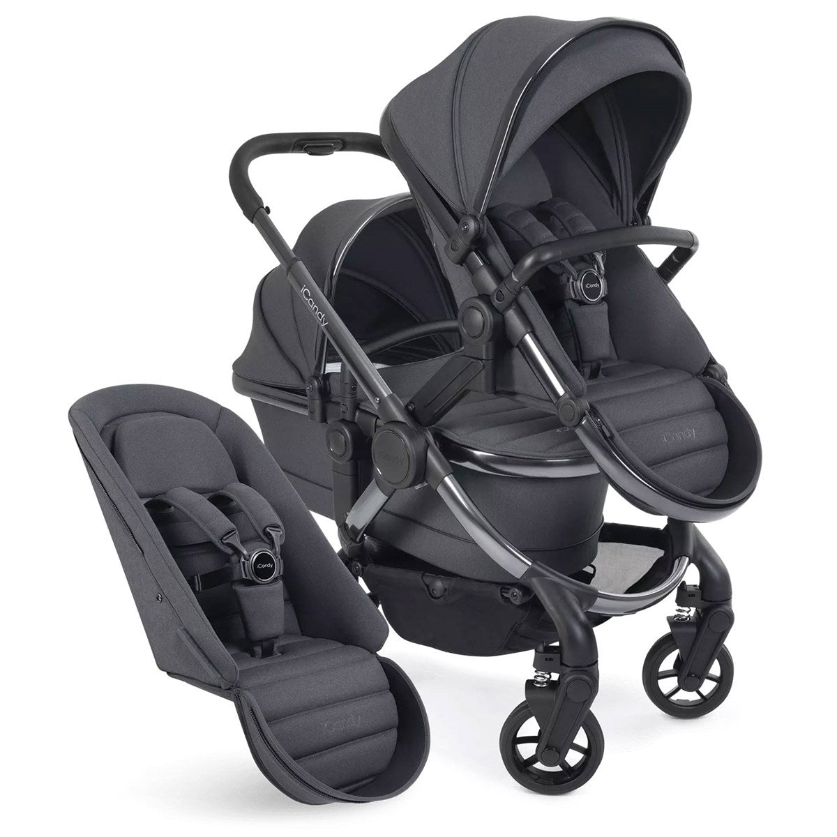 iCandy Peach 7 Pushchair and Carrycot - Double