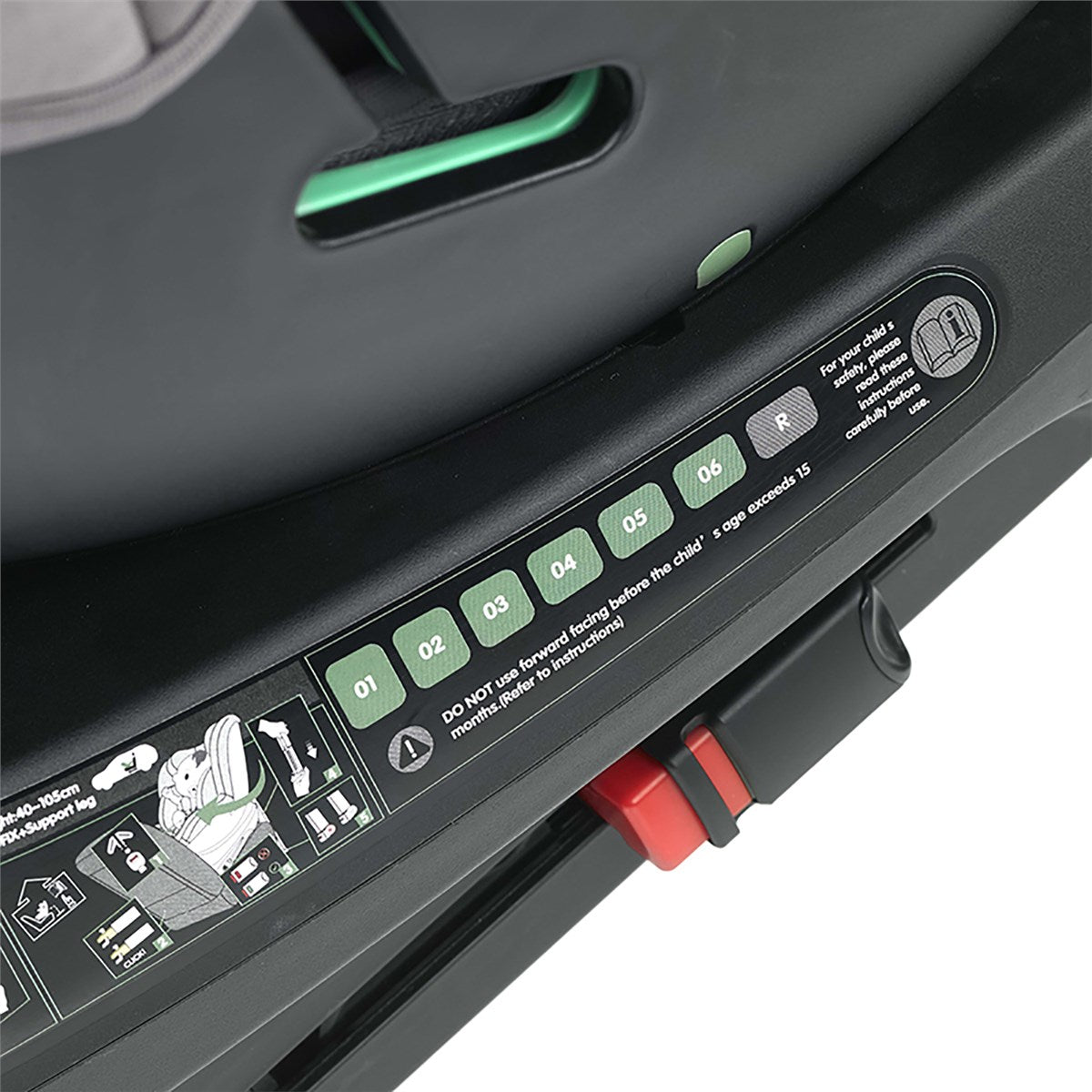 Be Cool Saturn 360 Swivel i-Size Car Seat 40-150 cm, 0-12 Years