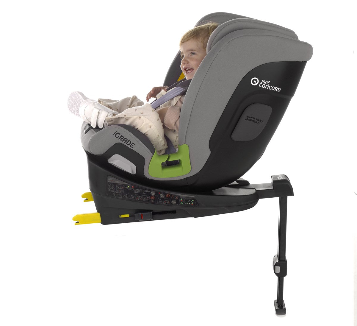 Jane iGrade 360º Rotating i-Size Car Seat 40-150cm 0-12 Years
