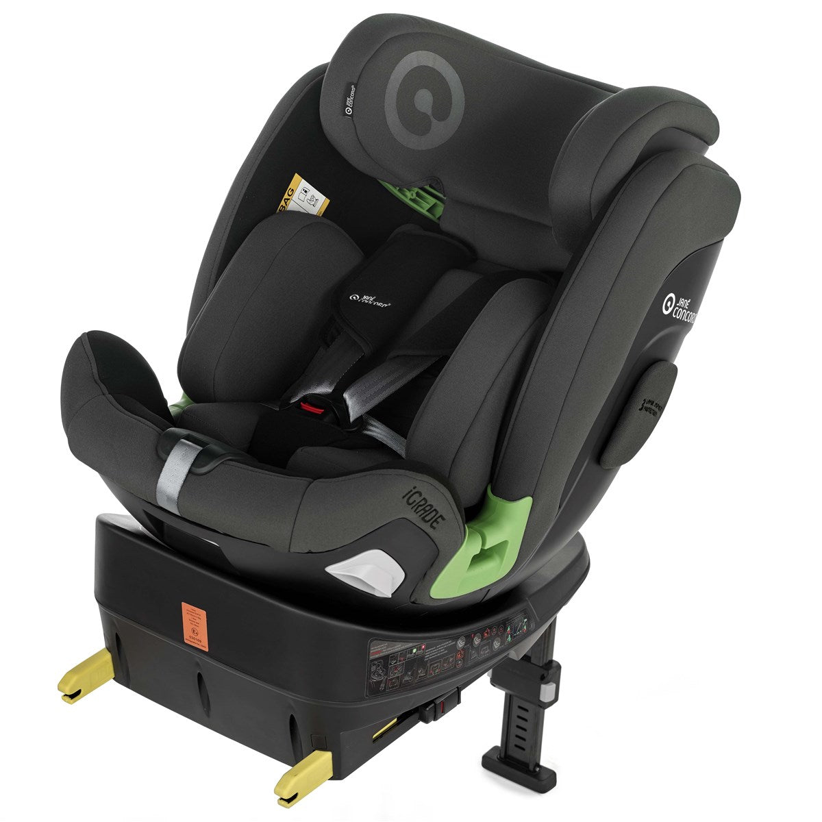 Jane iGrade 360º Rotating i-Size Car Seat 40-150cm 0-12 Years
