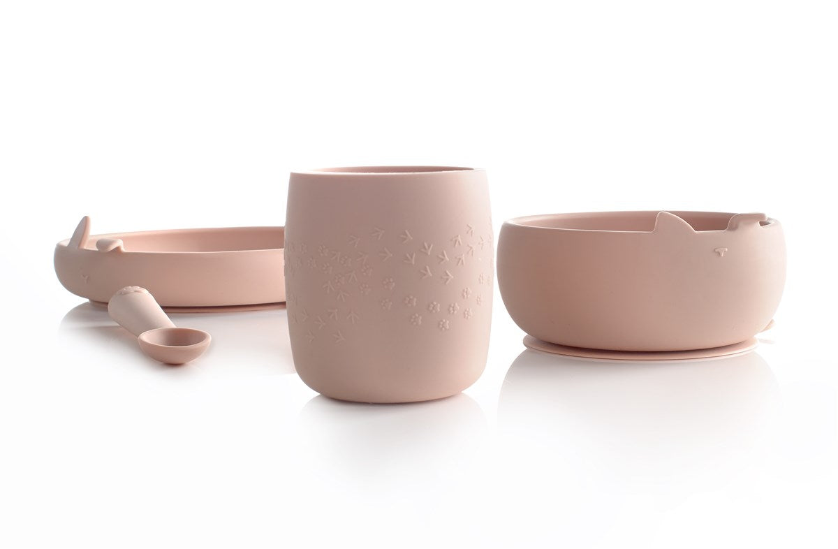 Jane Complete 4-Piece Silicone Dinner Set for Babies