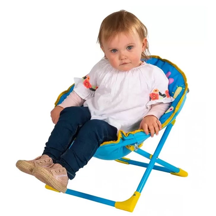 BabyLo Peppa Pig Moon Chair, Ultralight Folding Chair for Kids